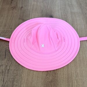 Hurley Bright Pink Kids Sun Hat